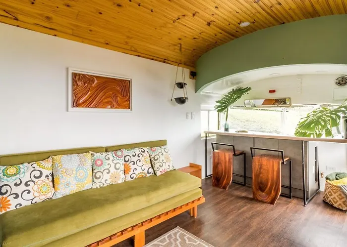 Luxury Converted School Buses Near Arenal *